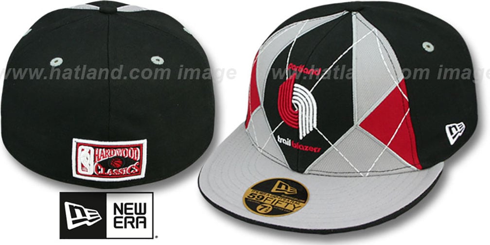 Mũ New Era 9Forty Mesh Cap Portland Trail Blazers Cap Màu Đen Trắng