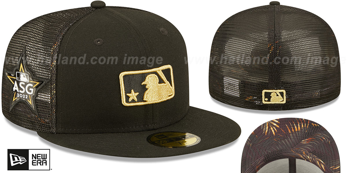 Umpire 2022 MLB ALLSTAR GAME Black Fitted Hat by New Era