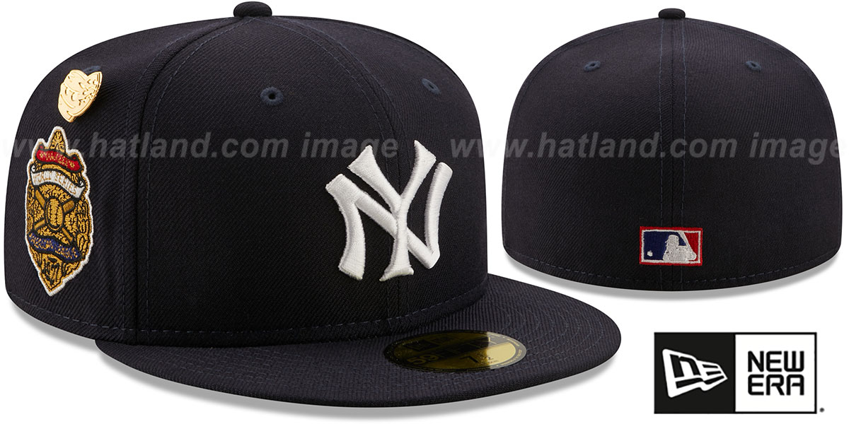 New York Yankees 1927 LOGO HISTORY Navy Fitted Hat