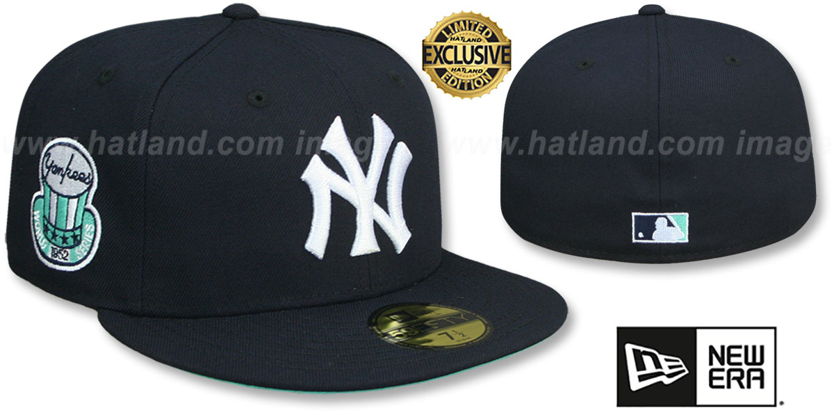 New York Yankees 1952 WORLD SERIES MINTBOTTOM Navy Fitted Hat