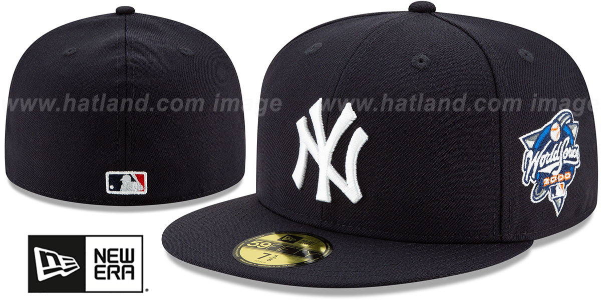 New York Yankees 2000 WORLD SERIES SIDE PATCH Fitted Hat