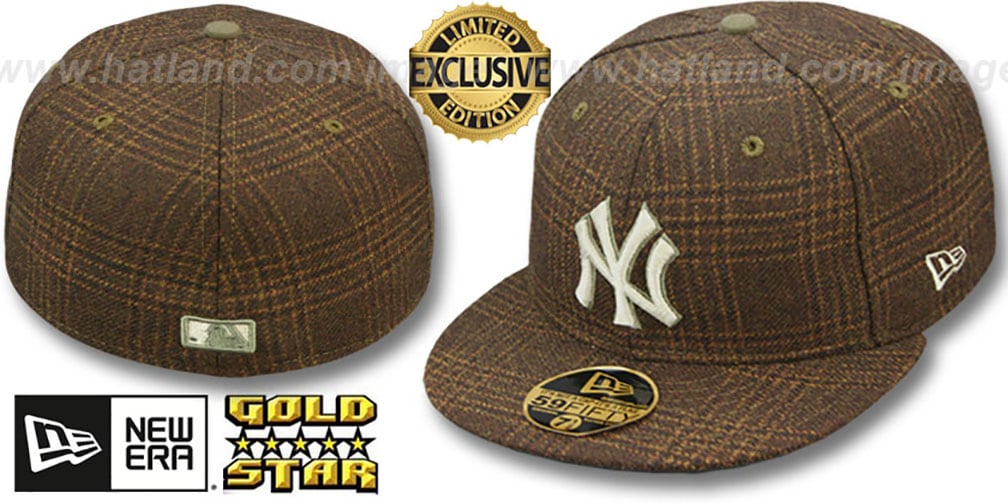 New York Yankees HARRIS TWEED Fitted Hat by New Era