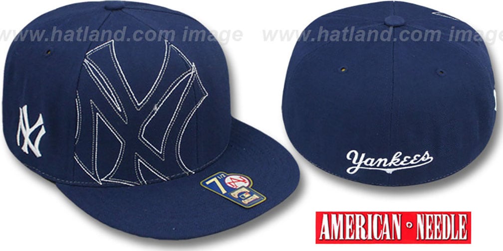 New York Yankees HEADSTRONG Navy Fitted Hat