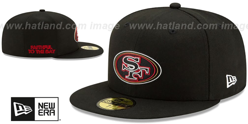 San Francisco 49ers 2020 NFL VIRTUAL DRAFT Black Fitted Hat