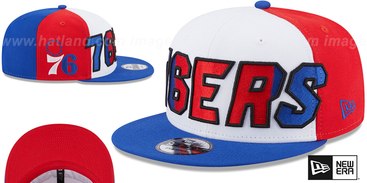 Casquette ajustée 59FIFTY New Era Philadelphia 76ers pour homme, noir sur noir