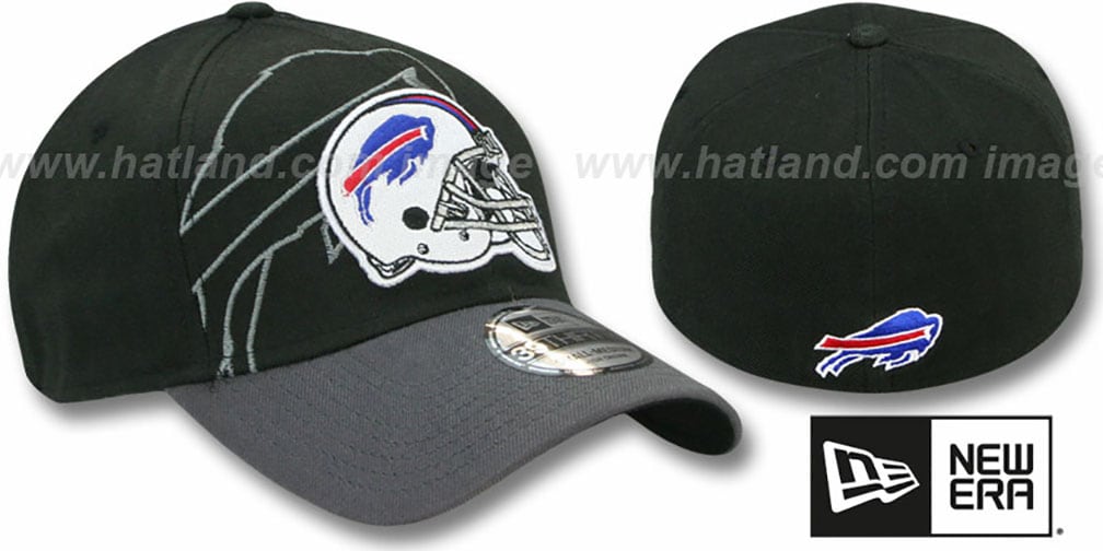 Buffalo Bills NFL BLACKCLASSIC FLEX Hat by New Era