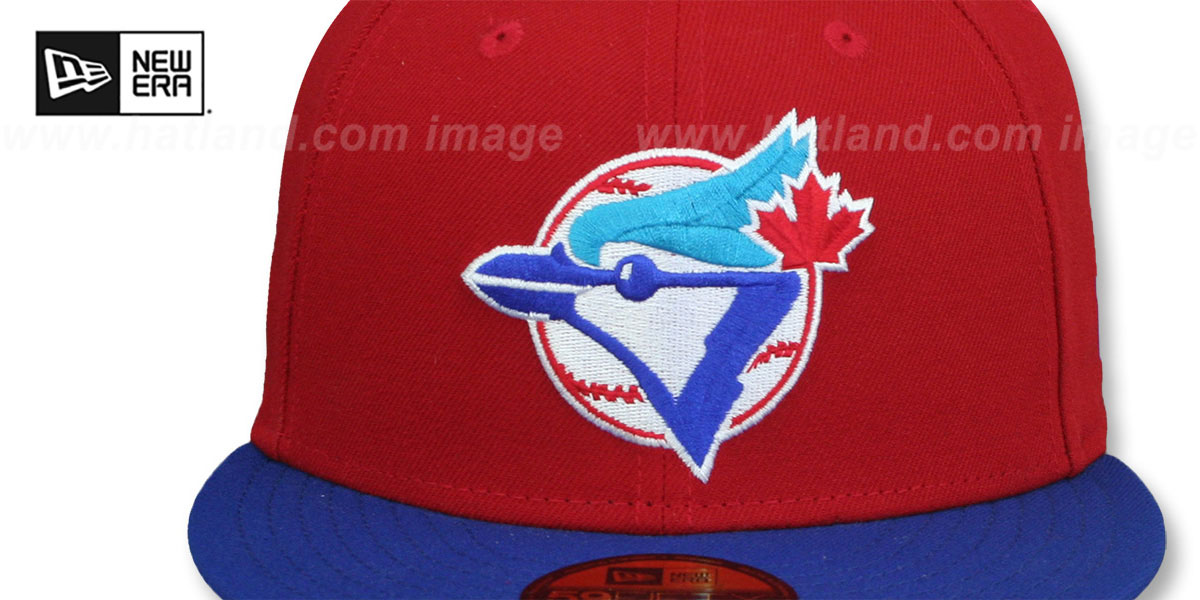 Toronto Blue Jays COOPERPACK RedRoyal Fitted Hat by New Era