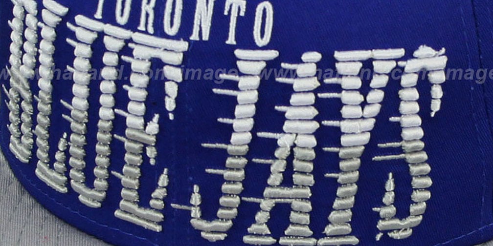 Toronto Blue Jays SAILTIP SNAPBACK RoyalGrey Hat by New Era