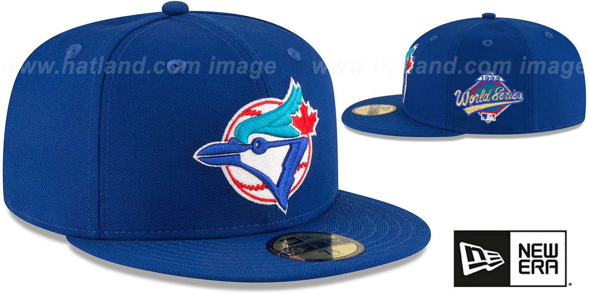 Toronto Blue Jays WORLD SERIES SIDE PATCH Fitted Hat