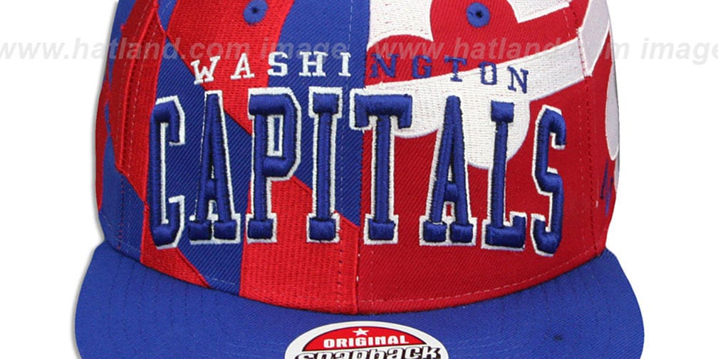 Washington Capitals MARYLAND SUPERFLAG SNAPBACK Hat by Zephyr
