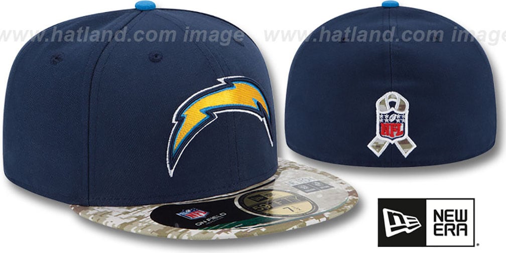 salute to service chargers jersey