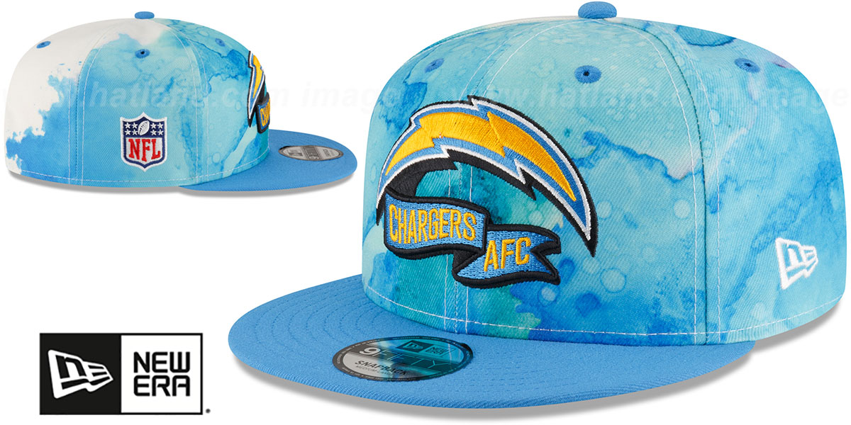 Los Angeles Chargers 2022 NFL SIDELINE TIEDYE SNAPBACK Hat