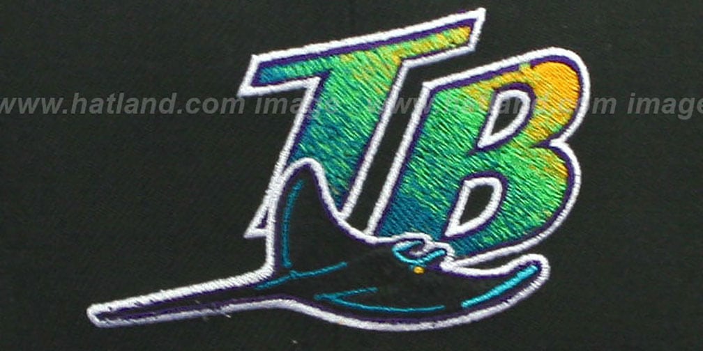 Devil Rays COOP TEAM-BASIC SNAPBACK Black-Purple Hat