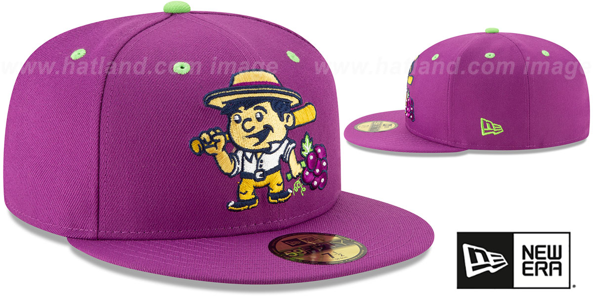 TriCity Dust Devils COPA Purple Hat by New Era
