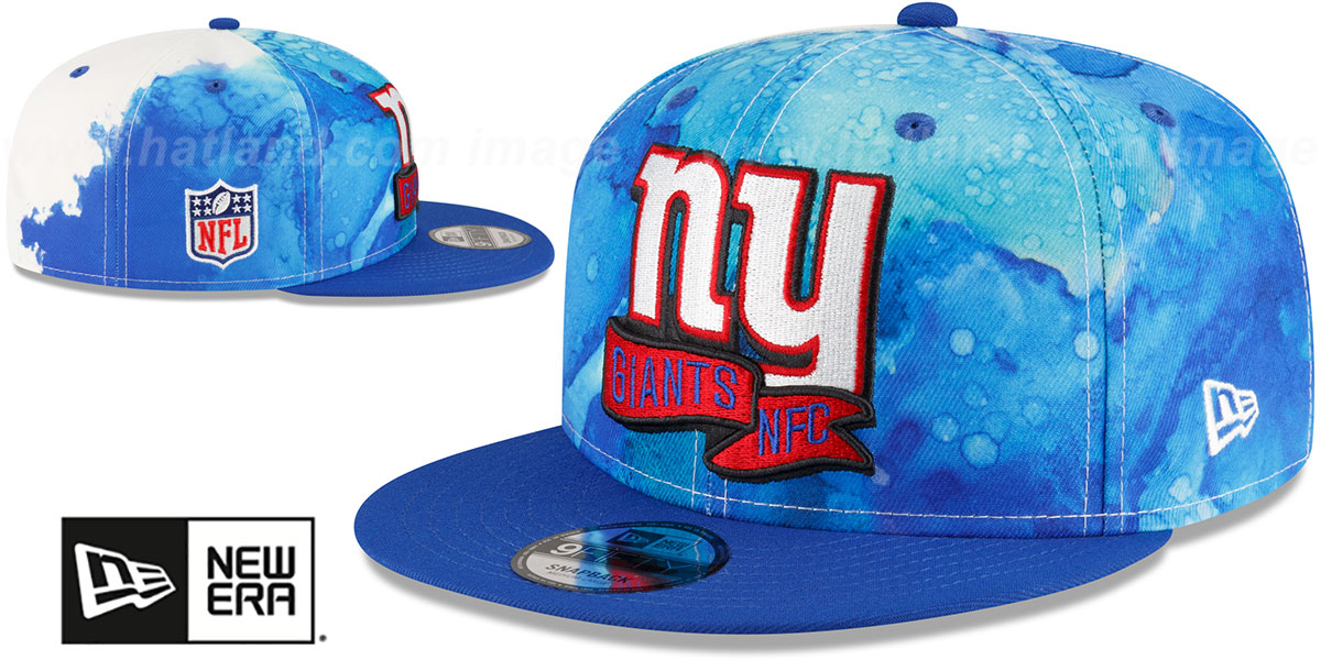 New York Giants 2022 NFL SIDELINE TIEDYE SNAPBACK Hat
