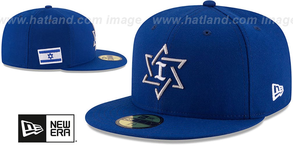 Israel PERFORMANCE WBC2 Royal Hat by New Era at