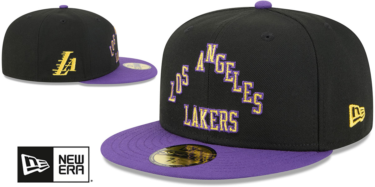 Los Angeles Lakers 25-26 CITY-EDITION Fitted Hat by New Era