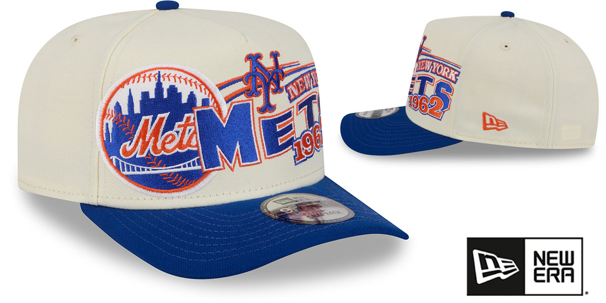 Mets Frame New York Mets CLASSIC A-FRAME SNAPBACK Chrome-Royal Hat