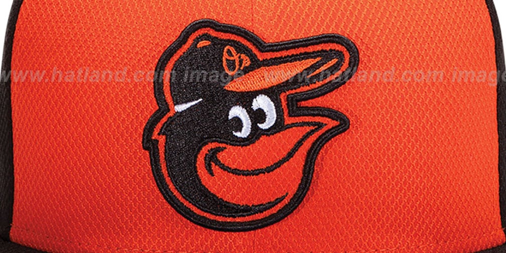 Baltimore Orioles MLB DIAMOND ERA 59FIFTY OrangeBlack BP Hat