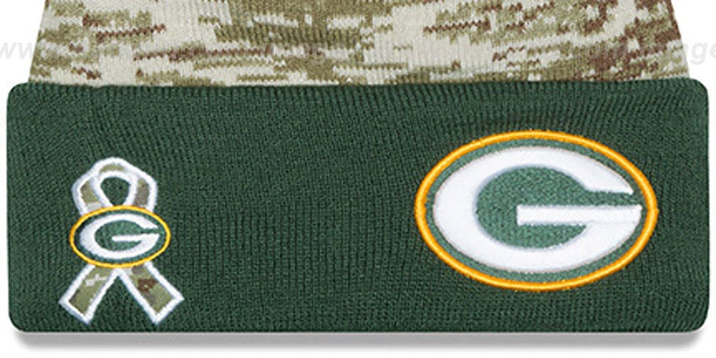salute to service packers hat