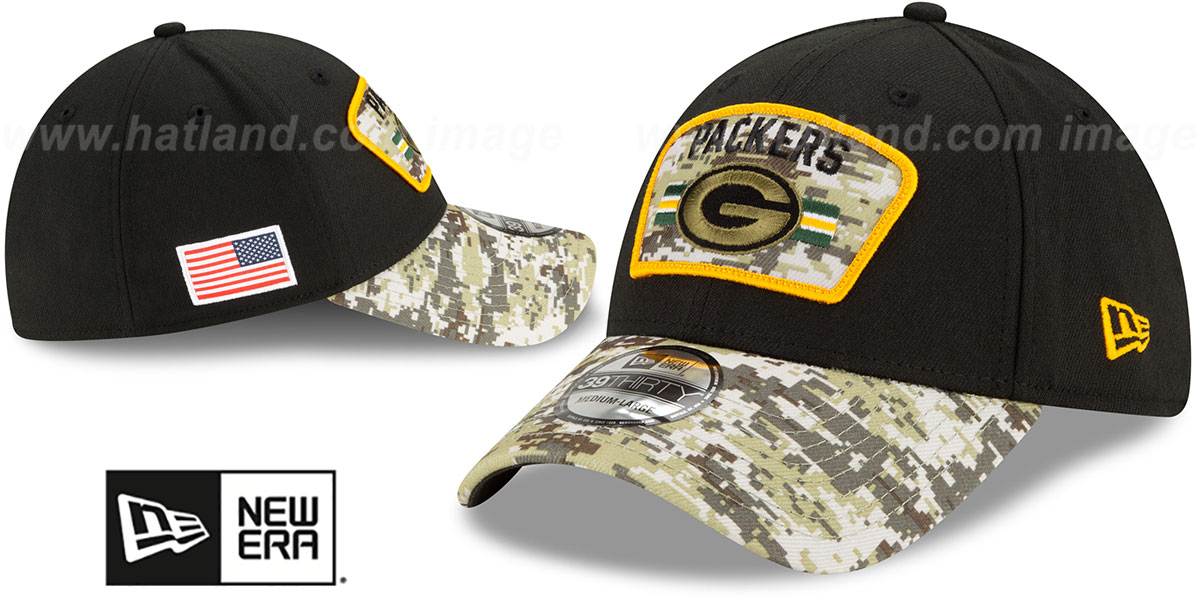 Casquette Green Bay Packers NFL Salute To Service 59FIFTY Fitted