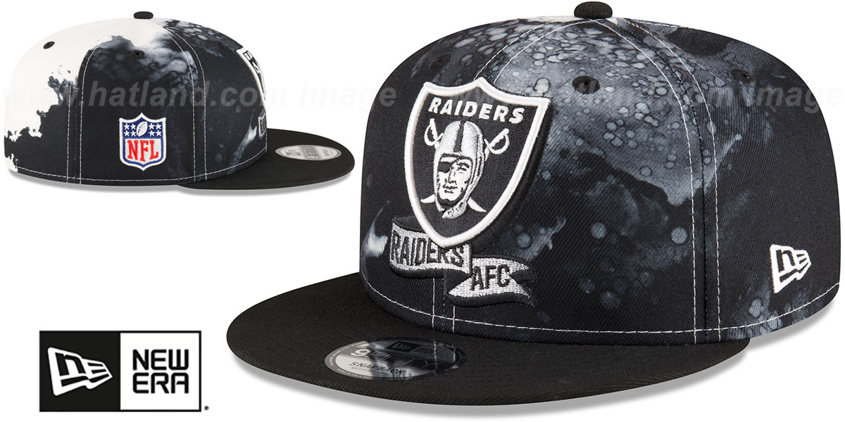 Las Vegas Raiders 2022 NFL SIDELINE TIEDYE SNAPBACK Hat
