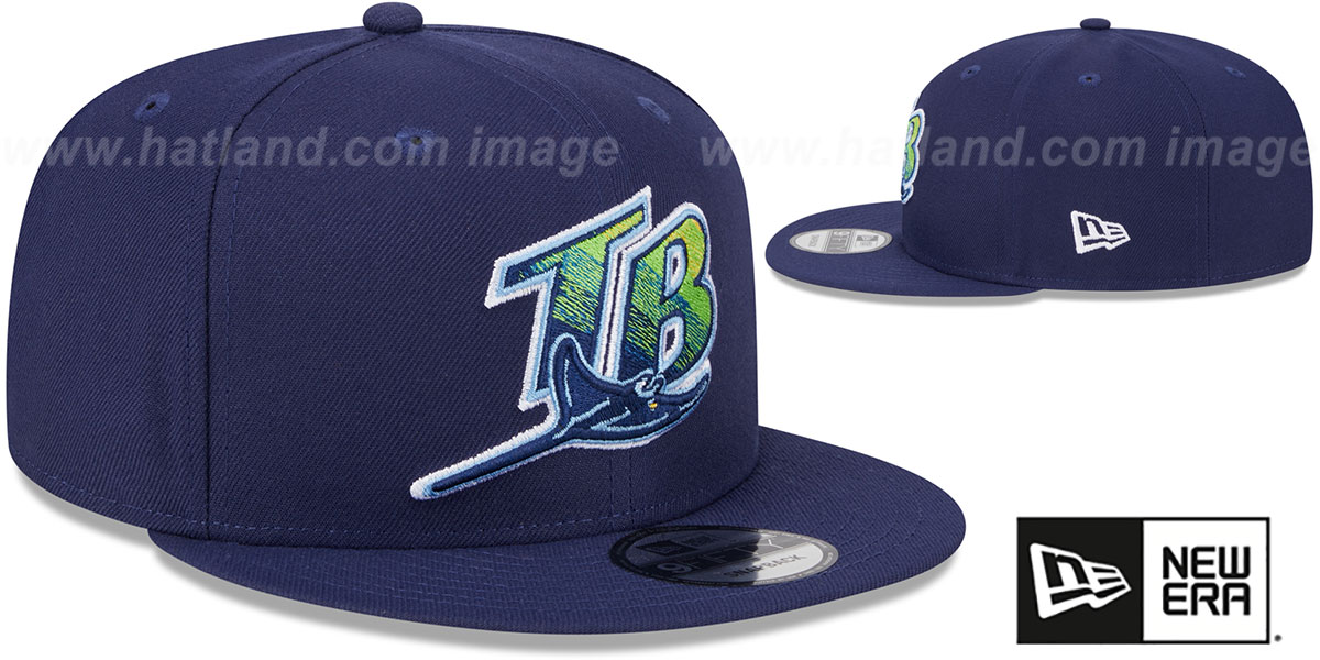 Casquette Snapback Tampa Bay Rays MLB – Noir, Neuve Avec étiquette, Taille Unique