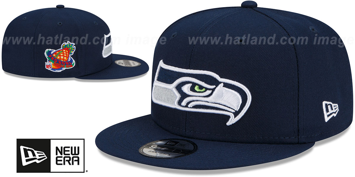 Seattle Seahawks 1998 PRO BOWL SIDEPATCH SNAPBACK Hat