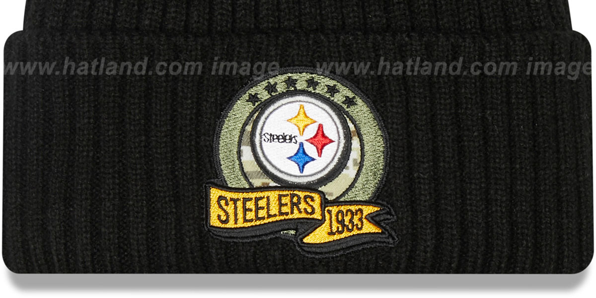 Pittsburgh Steelers Bonnet Tricot Hiver Chapeau Toque Bonnet Crâne Neuf