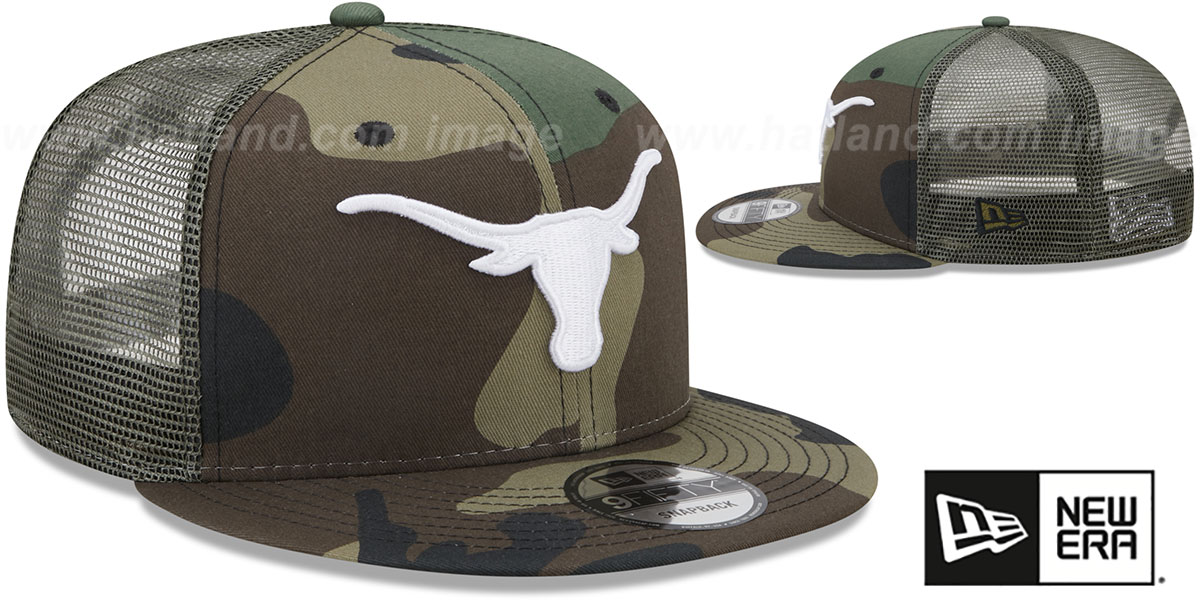 Texas ARMY CAMO TRUCKER Hat by New Era