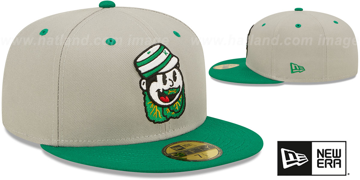 Down East Wood Ducks THEME NIGHT GreyKelly Fitted Hat
