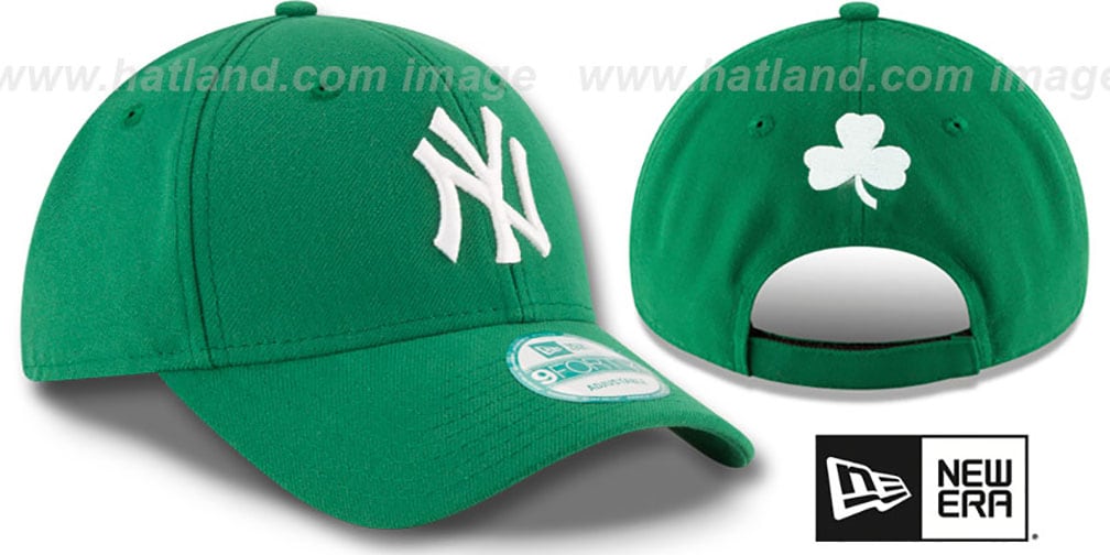 new york yankees st patricks day shamrock franchise fitted cap