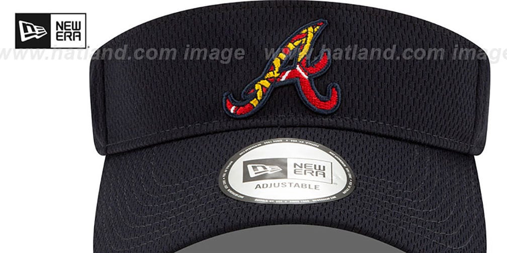 Atlanta Braves DASHMARK BP VISOR Navy by New Era