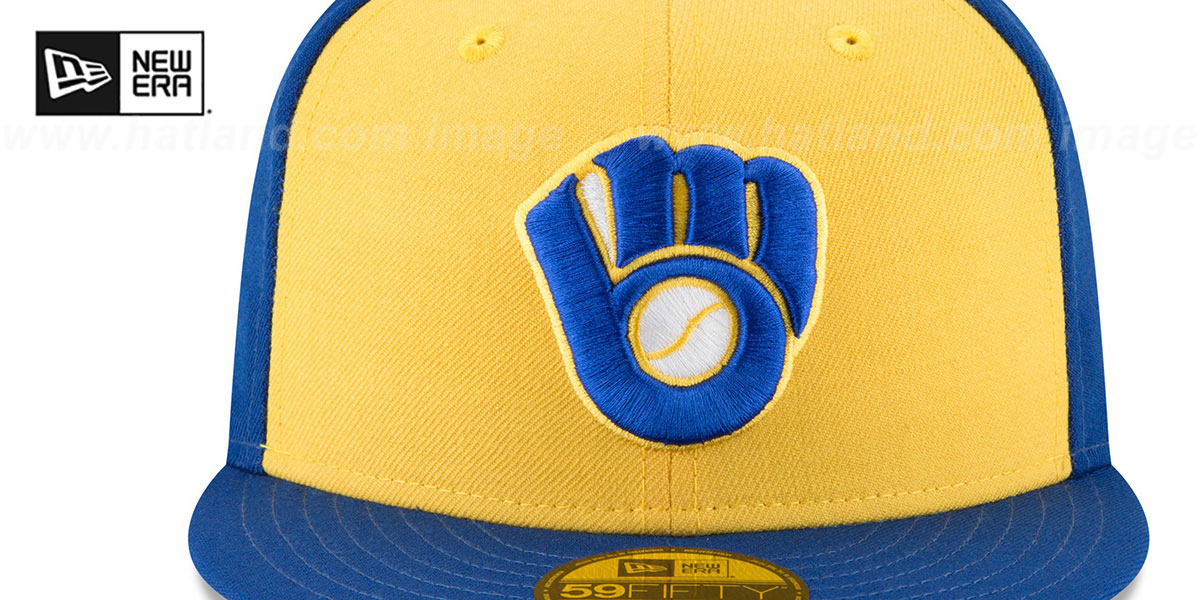 Milwaukee Brewers 1978 TURNBACKTHECLOCK Fitted Hat