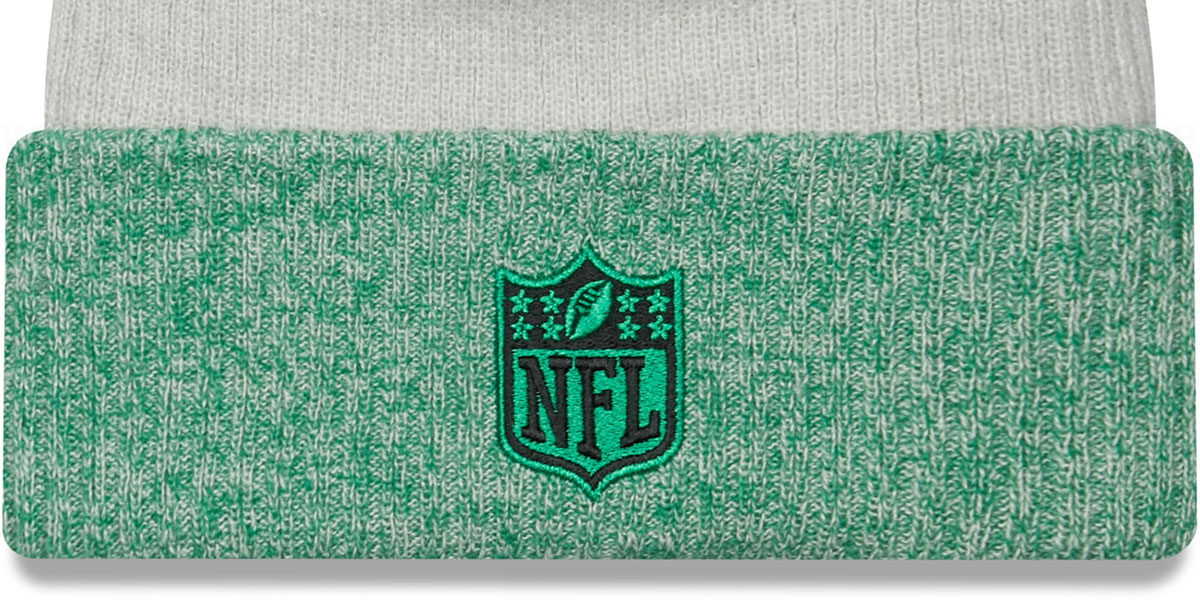 Philadelphia Eagles 2022 NFL THROWBACK SIDELINE Knit Beanie Hat