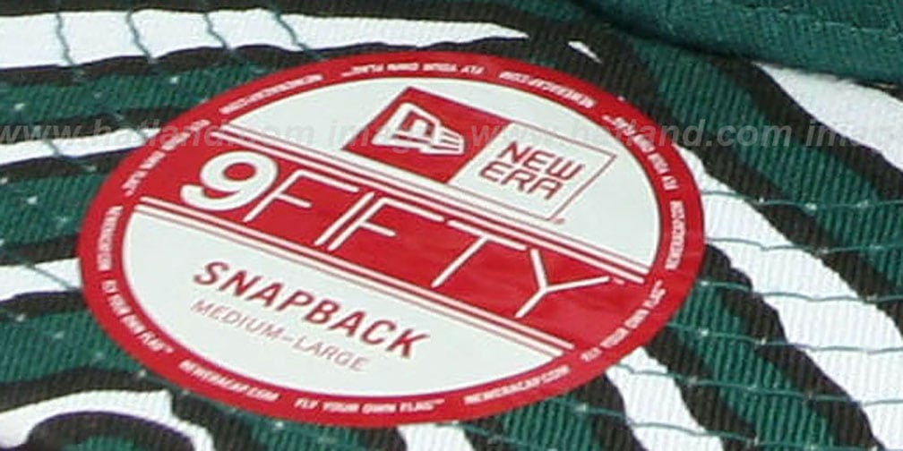 Philadelphia Eagles NFL ZUBAZ SNAPBACK Green Hat by New Era