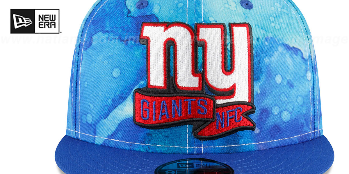 New York Giants 2022 NFL SIDELINE TIEDYE SNAPBACK Hat