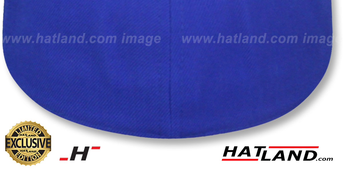 Hatland HYBRID E5-BLANK Solid Royal Fitted Hat