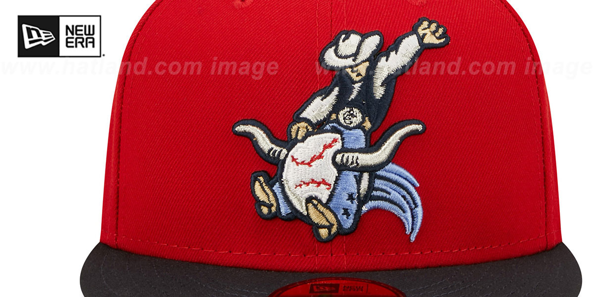 Corpus Christi Hooks THEME NIGHT RedNavy Fitted Hat