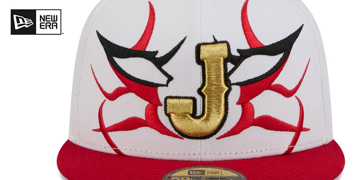 Wbc Rd Cap Japan WBC COUNTRY CONNECT White-Red Fitted Hat by New Era