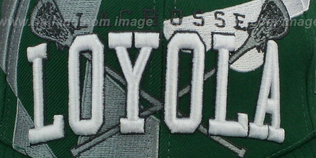 Loyola LACROSSE SUPERFLAG SNAPBACK Hat by Zephyr