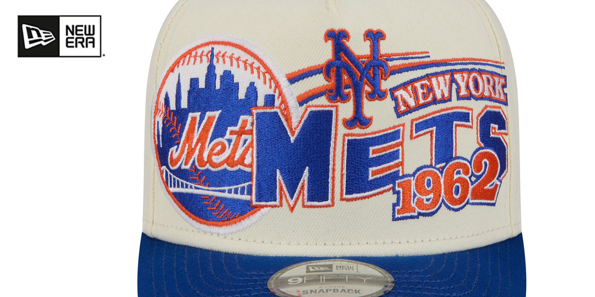 Mets Frame New York Mets CLASSIC A-FRAME SNAPBACK Chrome-Royal Hat