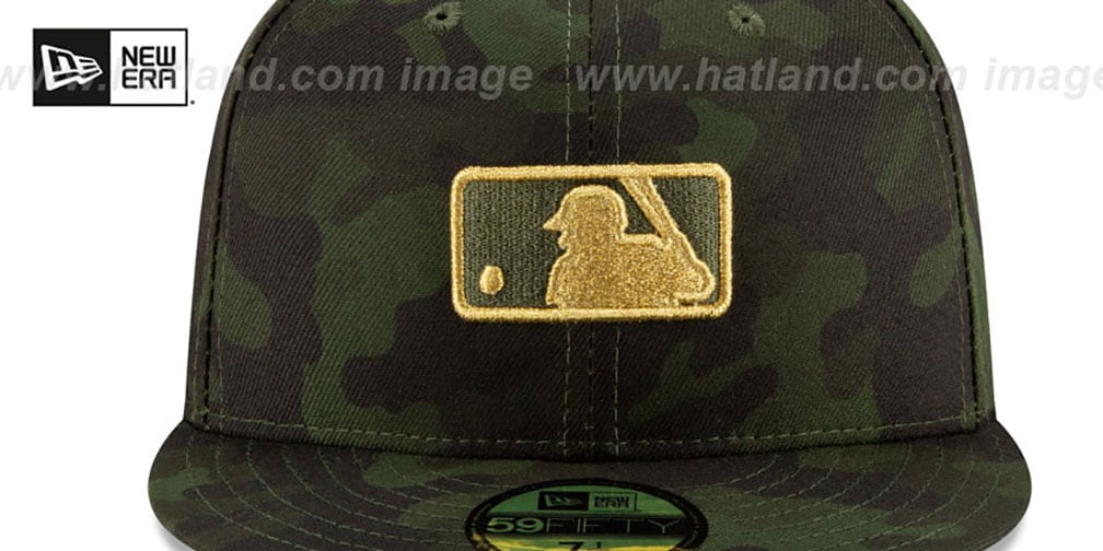 MLB Umpire 2019 ARMED FORCES STARS N STRIPES Hat by New Era