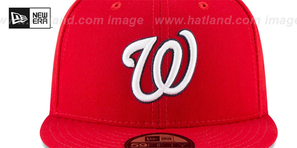 Washington Nationals 2019 WORLD SERIES GAME Fitted Hat