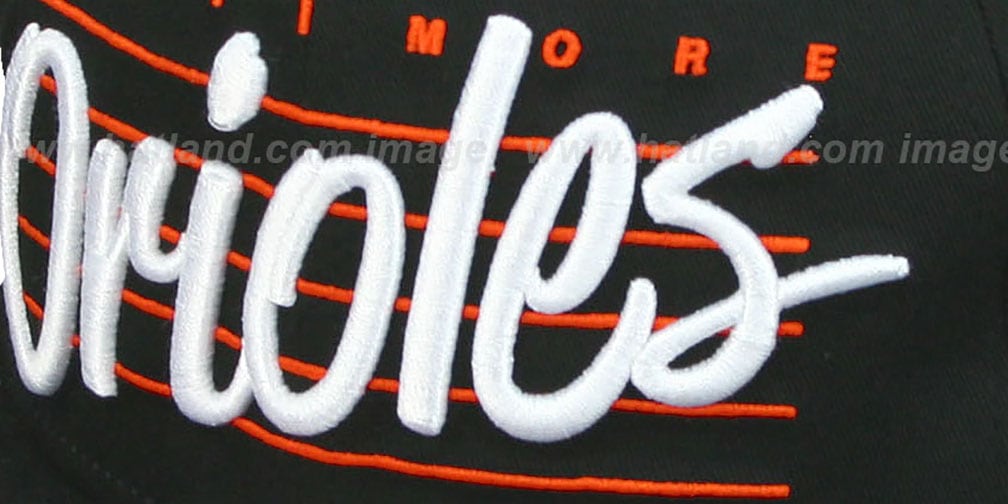 Casquette Baltimore Orioles Script New League Snapback - Blanche, Neuve