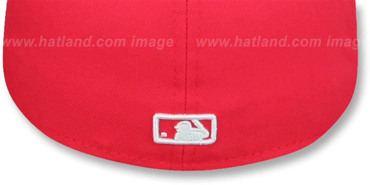 Philadelphia Phillies URBAN CAMOBOTTOM Lava Red Fitted Hat