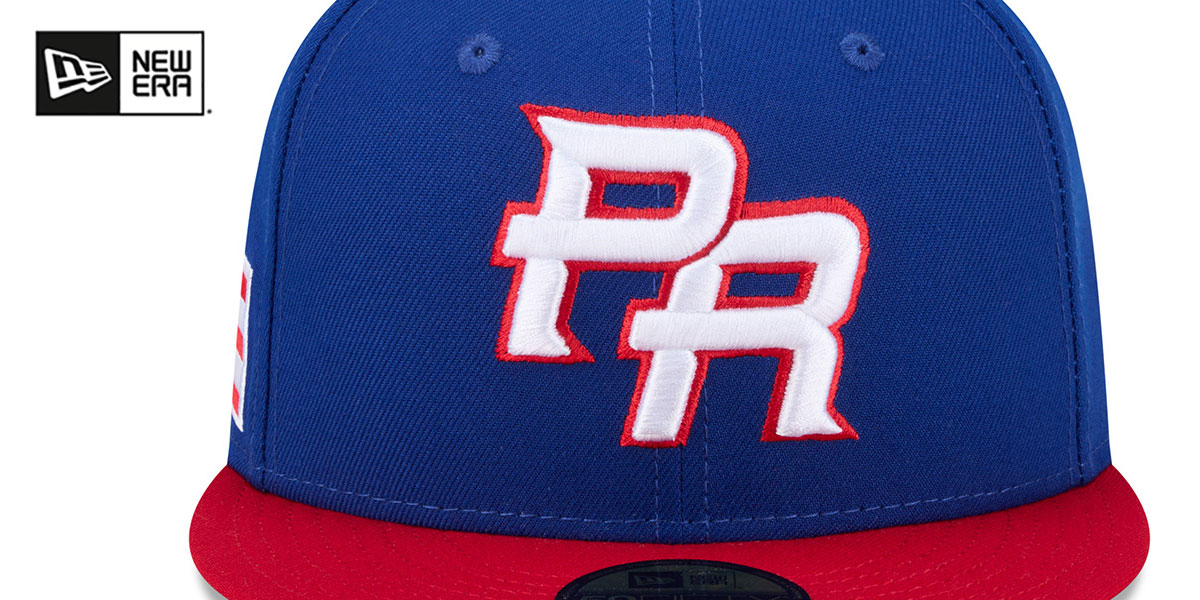 Wbc Rd Cap Puerto Rico 2026 WBC GAME Royal-Red Hat by New Era