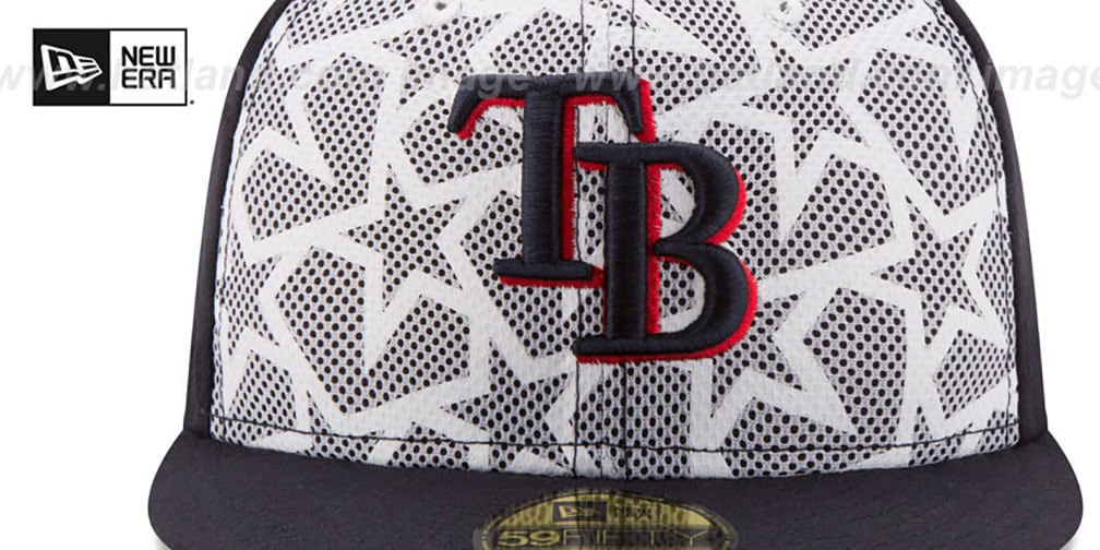 Rays 4th of july hat Clearance