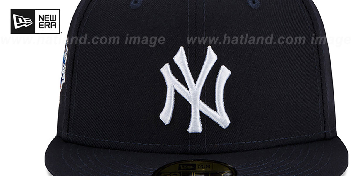 New York Yankees 2000 WORLD SERIES SIDEPATCH UP Fitted Hat