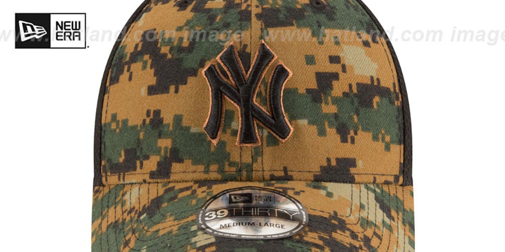 New York Yankees 2016 MEMORIAL DAY STARS N STRIPES FLEX Hat
